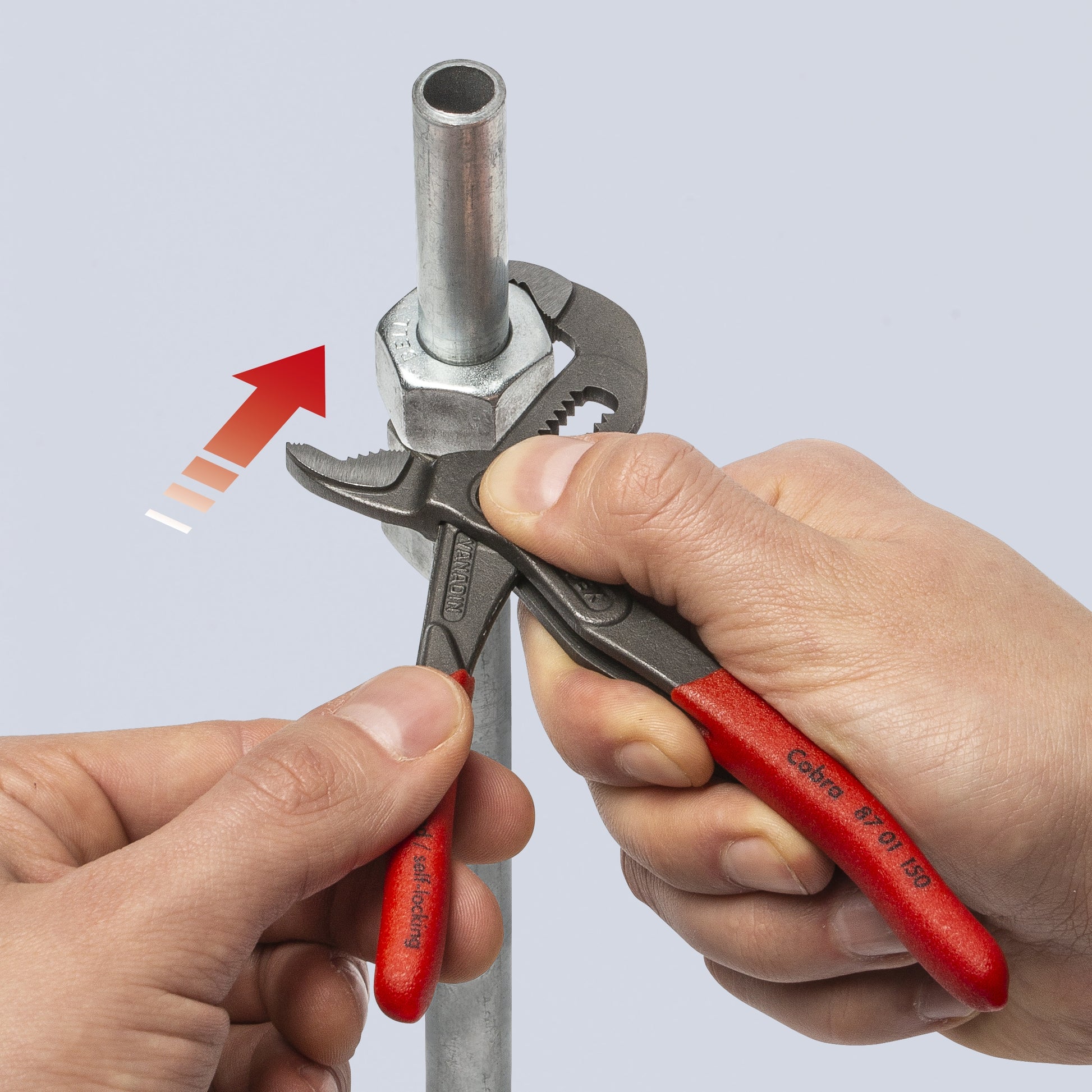 knipex cobra® high-tech water pump pliers 6" 87 01 150