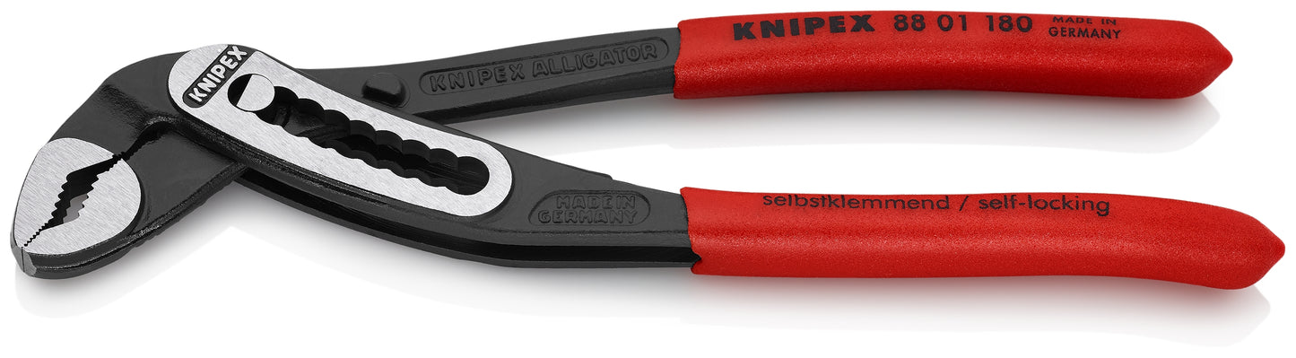 knipex alligator® water pump pliers 7 1/4" 88 01 180