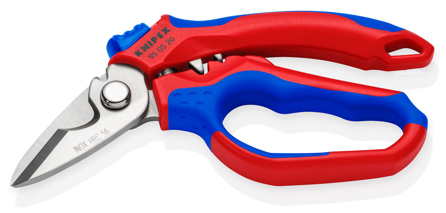 Knipex Angled Electrician Shears 6 1/4" 95 05 20 US
