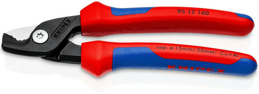 knipex stepcut cutting edge cable shears 6 1/4" 95 12 160