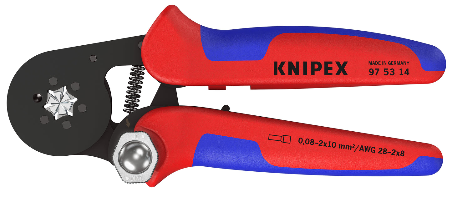 Knipex Self Adjusting Crimping Pliers 7 1/4" 97 53 14
