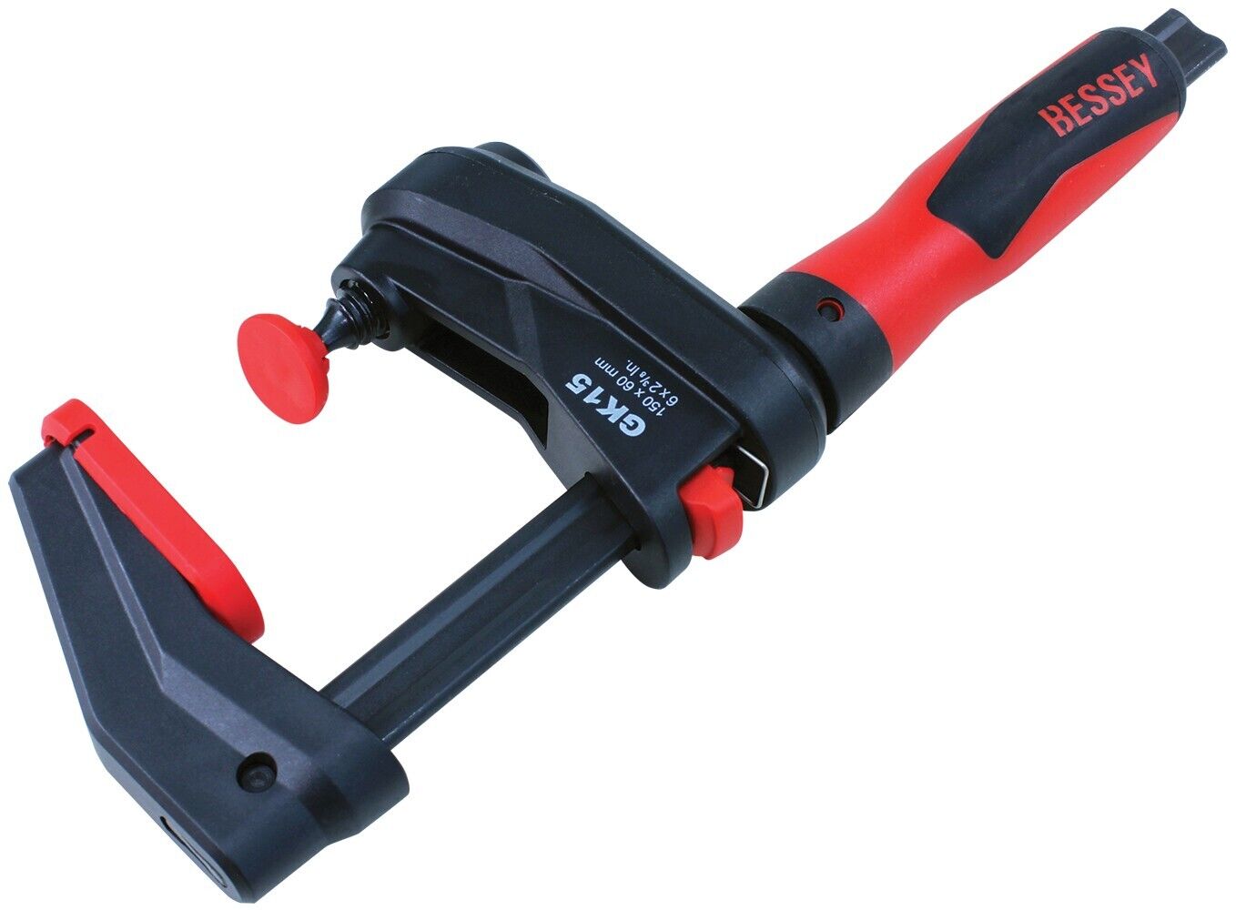 bessey gearklamp® bar clamp gk series 6" gk15
