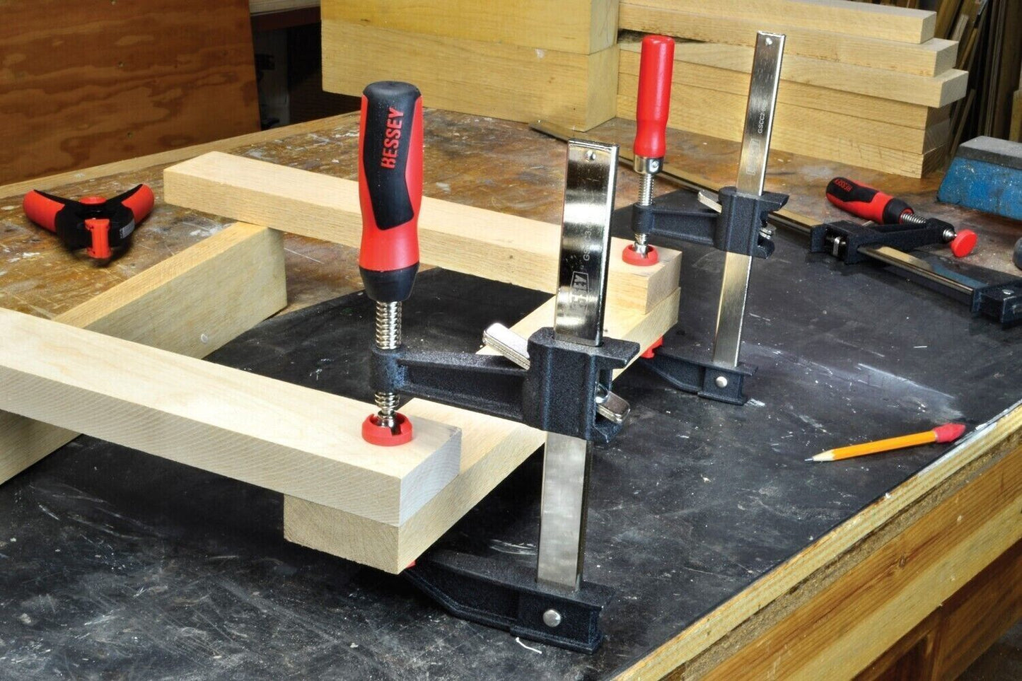 Bessey GSCC+K Clutch Style Bar Clamp 12" GSCC3.512+2K