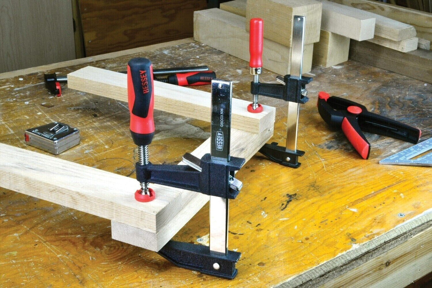 bessey gscc+k clutch style bar clamp 12" gscc3.512+2k