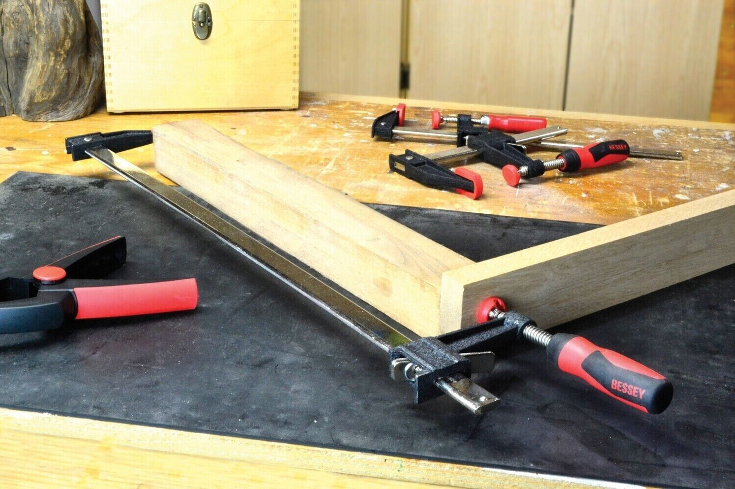 bessey gscc+k clutch style bar clamp 12" gscc3.512+2k