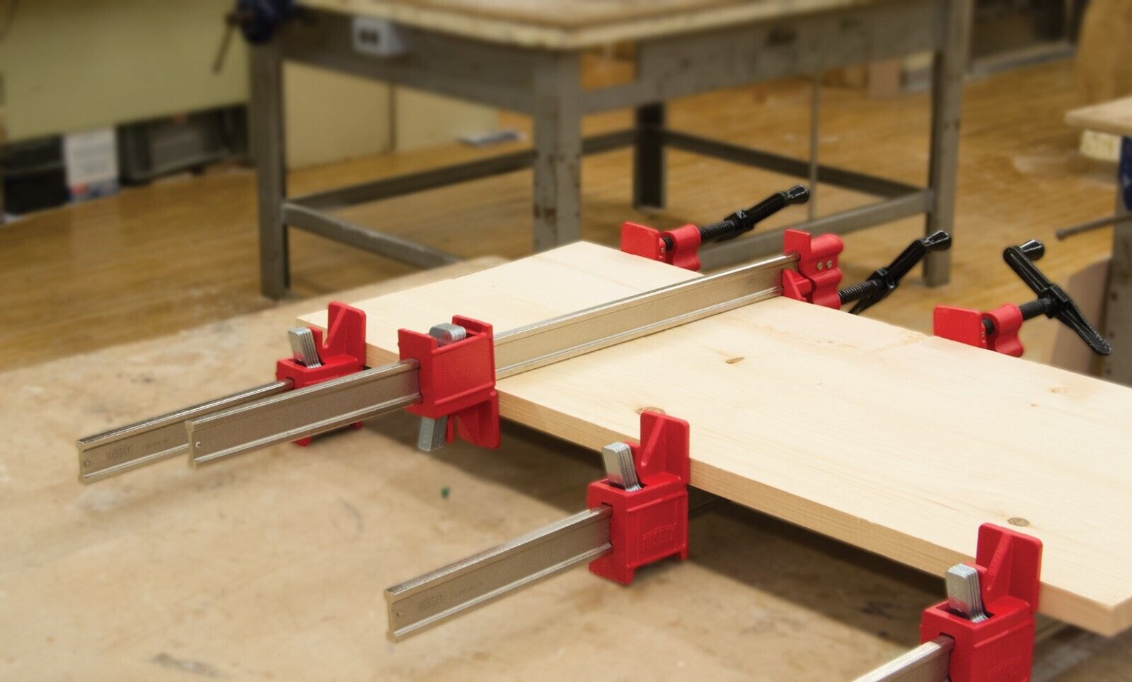 bessey ibeam heavy duty steel bar clamp 30" ibeam30