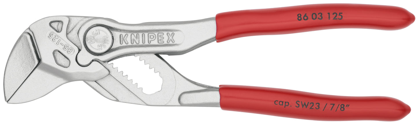 Knipex Pliers Wrench Set With Tool Roll 5 Pieces 00 19 55 S4