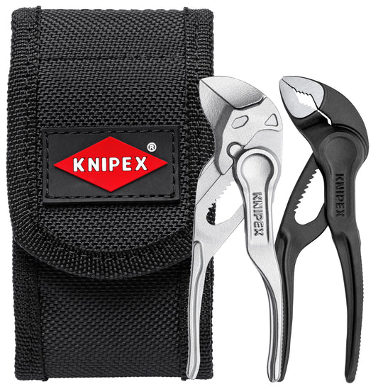Knipex Mini Pliers Set XS In Belt Pouch 2 Pieces 00 20 72 V04 XS