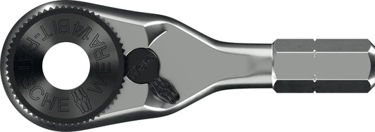 Wera 8011 Zyklop Mini 4 Socket Wrench 1/4" Drive 05003662001