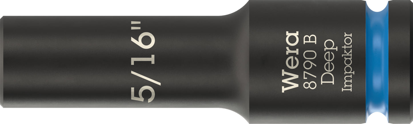 Wera 8790 B Impaktor Deep Socket 3/8" SAE