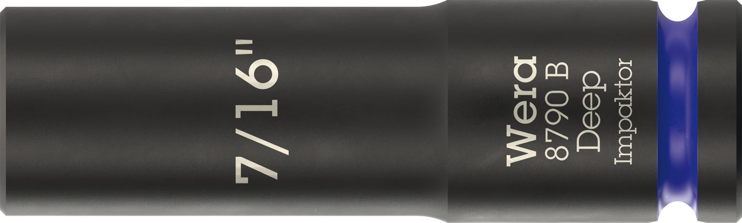 Wera 8790 B Impaktor Deep Socket 3/8" SAE