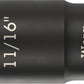 Wera 8790 B Impaktor Deep Socket 3/8" SAE