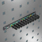 Wera 9660 Magnetic Rail B Impaktor Deep 1 Socket Set 3/8" Metric 05005590001