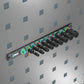 Wera 9661 Magnetic Rail B Impaktor Deep Imperial 1 Socket Set 3/8" 05005591001