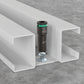 Wera 9661 Magnetic Rail B Impaktor Deep Imperial 1 Socket Set 3/8" 05005591001