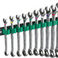 Wera 9630 Magnetic Rail 6000 Joker 1 Ratcheting Wrench Set Metric 05020014001
