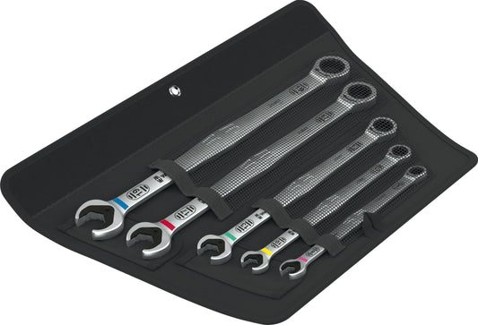 Wera 6007 Joker 5 Set 1 Combination Wrench Set 5 Pieces Metric 05020380001