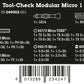 Wera Tool-Check Modular Micro 1 Precision Screwdriver Set 21 Pieces 05049002001