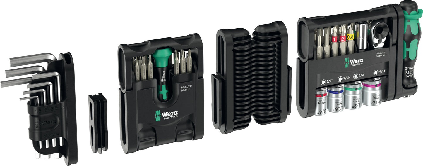 Wera Tool-Check Modular Set Imperial 1 50 Pieces SAE 05049025001