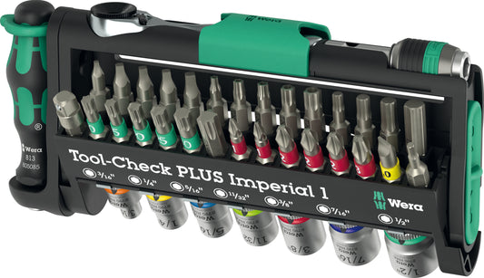 Wera Tool-Check PLUS Imperial 1 39 Pieces SAE 05049060001