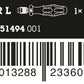 Wera 838 RA-R L Ratcheting Bit Holding Screwdriver 05051494001