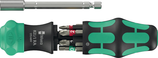 Wera Kraftform Kompakt 28 RA 1 Ratcheting Screwdriver Set 6 Pieces 05051519001