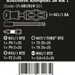 Wera Kraftform Kompakt 28 RA 1 Ratcheting Screwdriver Set 6 Pieces 05051519001