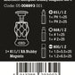 Wera Kraftform Kompakt Stubby Magazine RA 4 Screwdriver Set 6 Pieces 05008893001