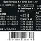 Wera Safe Torque A 1 SHK Wrench Set 1 2-12 Nm 1/4" Drive Metric 05136073001