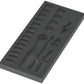 Wera 9821 Foam Insert 8000 B Zyklop 3/8" Ratchet Set 1 Empty 05137321001