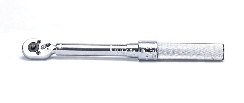 Wright Tool 2477 1/4" Drive Click-Type Torque Wrench (20–150 in-lb)