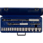 Wright Tool 6 Point Standard Length Blow Mold Socket Set 1/2" Drive SAE 423-MC