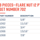 Wright Tool 12 Point Flare Nut Crowfoot Wrench Set SAE 8 Pieces 702