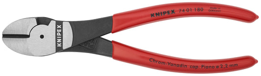 Knipex High Leverage Diagonal Cutters 7 1/4" 74 01 180