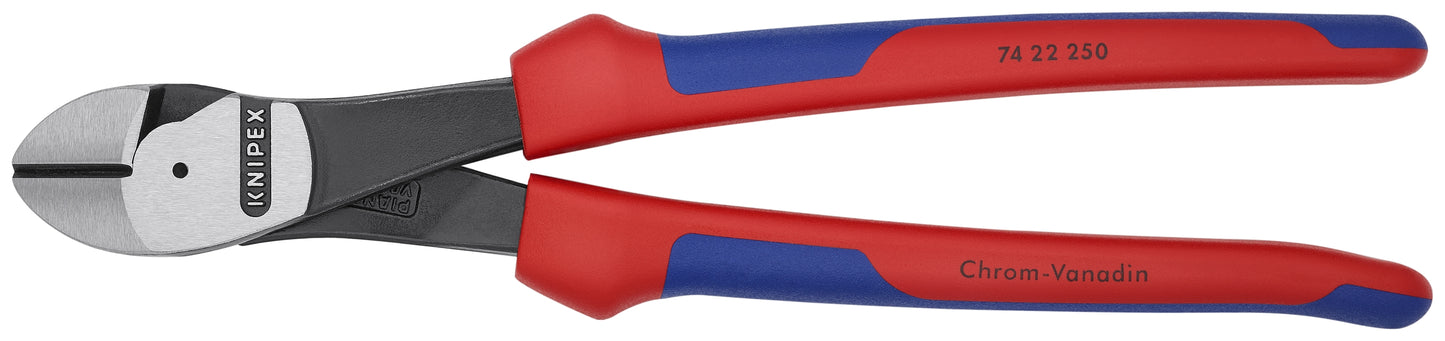 Knipex High Leverage Angled Diagonal Cutters 10" 74 22 250
