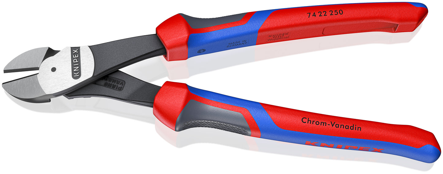 Knipex High Leverage Angled Diagonal Cutters 10" 74 22 250