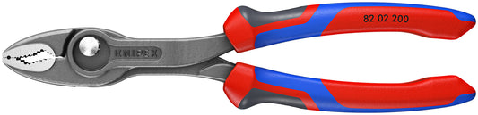 Knipex TwinGrip Slip Joint Pliers 8" 82 02 200