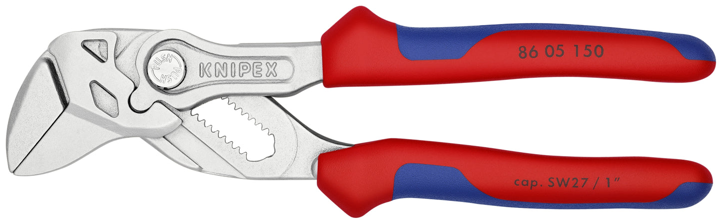 Knipex Pliers Wrench Comfort Grip 6" 86 05 150
