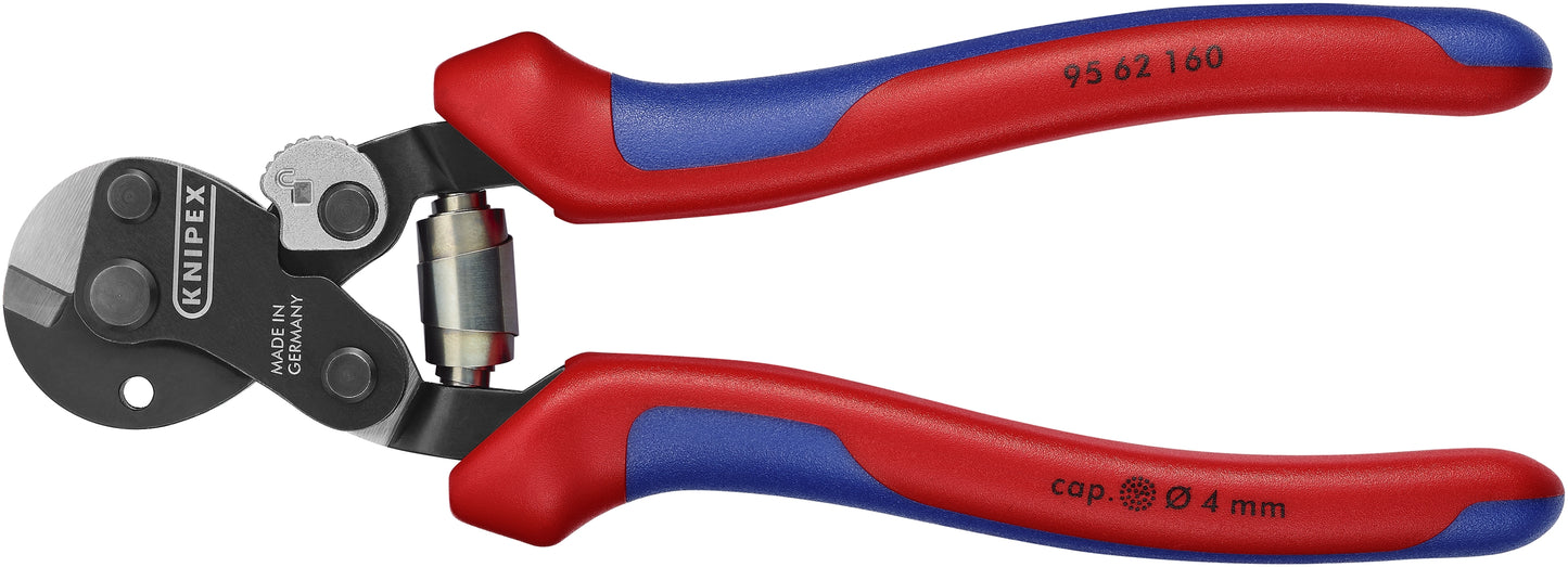 Knipex High Strength Wire Rope Cutters 6 1/4" 95 62 160