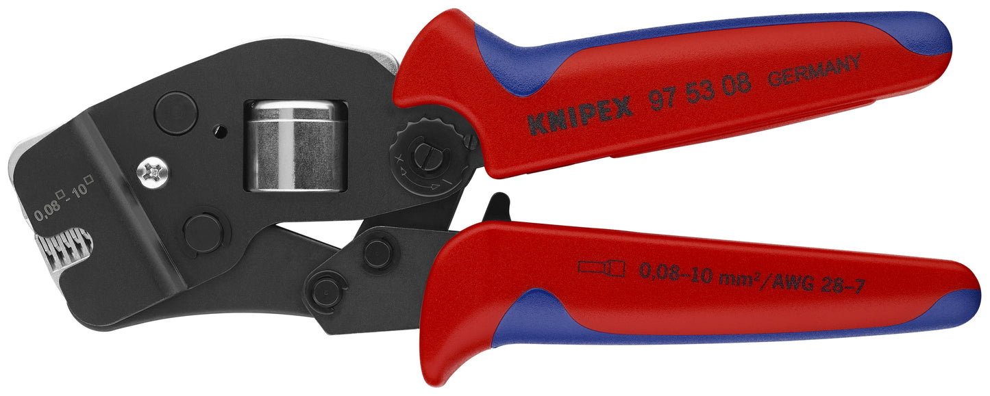 Knipex Self Adjusting Crimping Pliers 7 1/2" 97 53 08