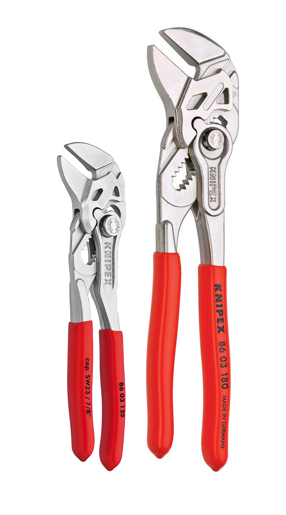KNIPEX Tools - 2 Piece Compact Pliers Wrench Set - Mini Grip, Hold & B