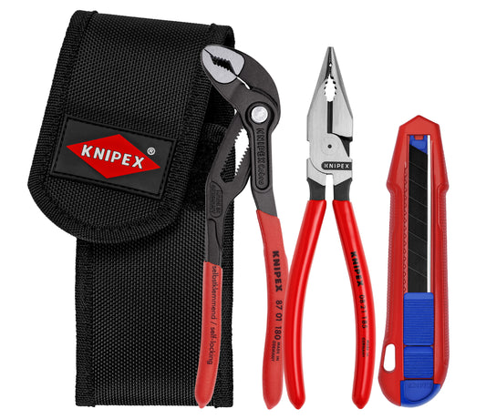 Knipex 2024 Holiday Gift Set with CutiX Snap Knife and Pouch 9K 00 80 169 US