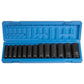Grey Pneumatic 1312D 1/2" Drive 13-Piece Deep Length Fractional Impact Socket Set (7/16" - 1-1/4") - Mr. Tools