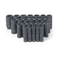 Grey Pneumatic 1326MD 1/2" Drive 26-Piece Deep Length Metric Master Impact Socket Set (10mm - 36mm) - Mr. Tools