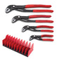 Knipex 4 Piece Cobra® Pliers Set With 10 Piece Tool Holder 9K 00 80 138 US - Mr. Tools