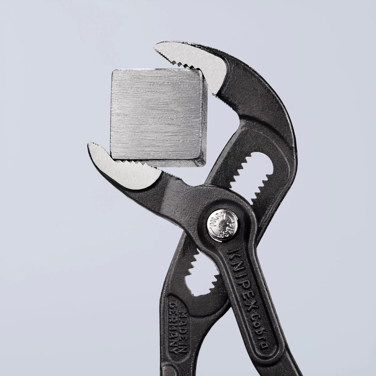 KNIPEX 87 02 180 Cobra 7 1/4" High-Tech Water Pump Pliers with KNIPEXTEND Comfort Grips - Mr. Tools