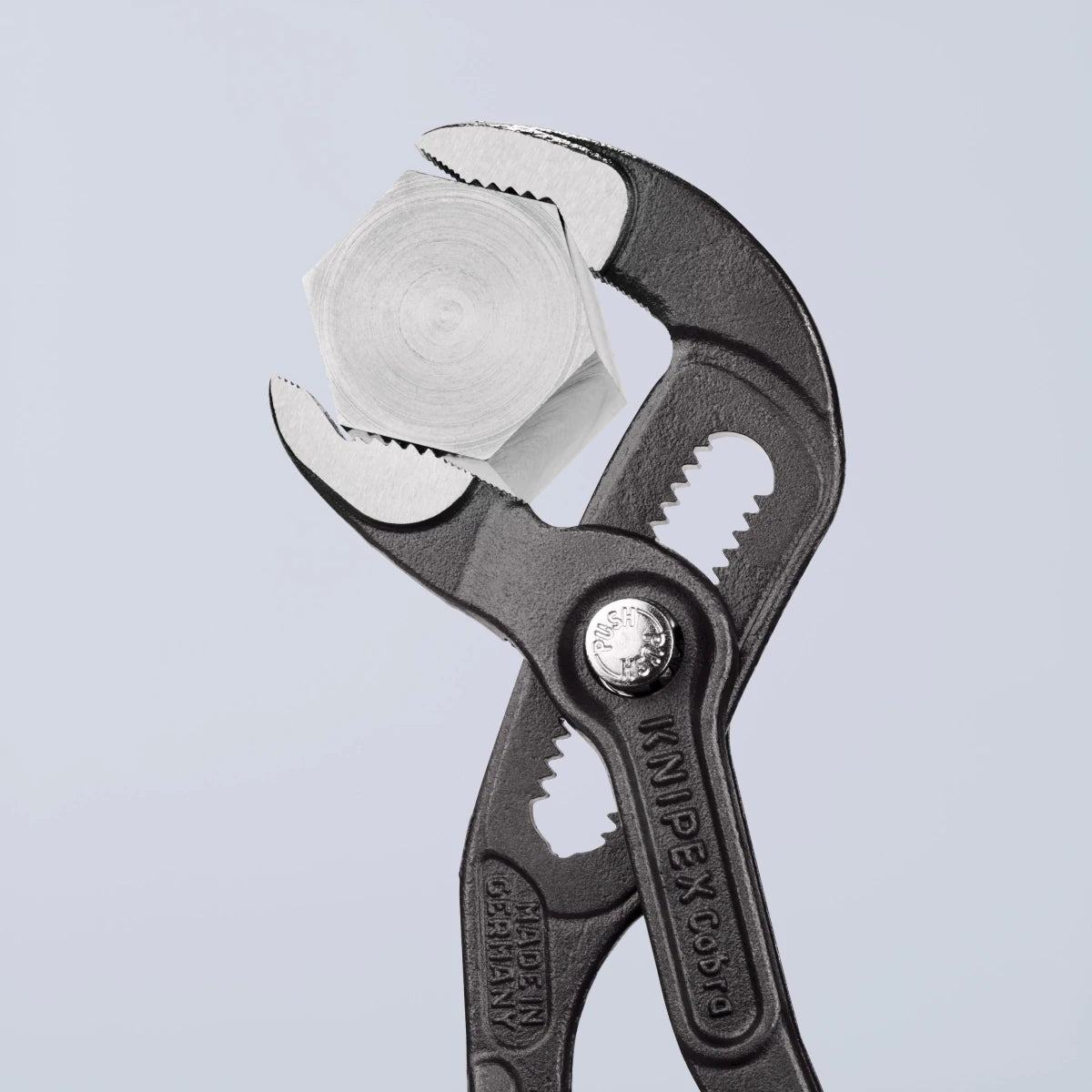 KNIPEX 87 02 180 Cobra 7 1/4" High-Tech Water Pump Pliers with KNIPEXTEND Comfort Grips - Mr. Tools