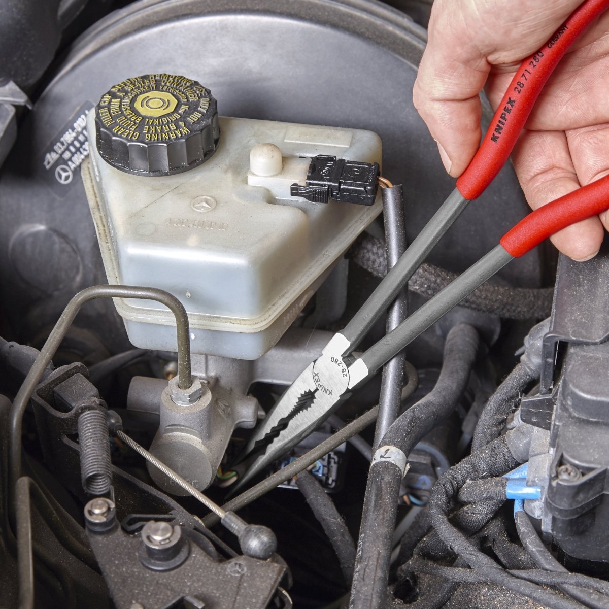 Knipex Automotive Pliers Set In Foam Tray 4 Pieces 00 20 01 V16 - Mr. Tools