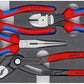 Knipex Basic Pliers Set In Foam Tray 5 Pieces 00 20 01 V15 - Mr. Tools