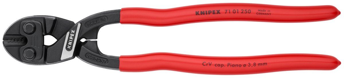 Knipex CoBalt® Compact Bolt Cutters Set 3 Pieces 00 20 05 US2 - Mr. Tools